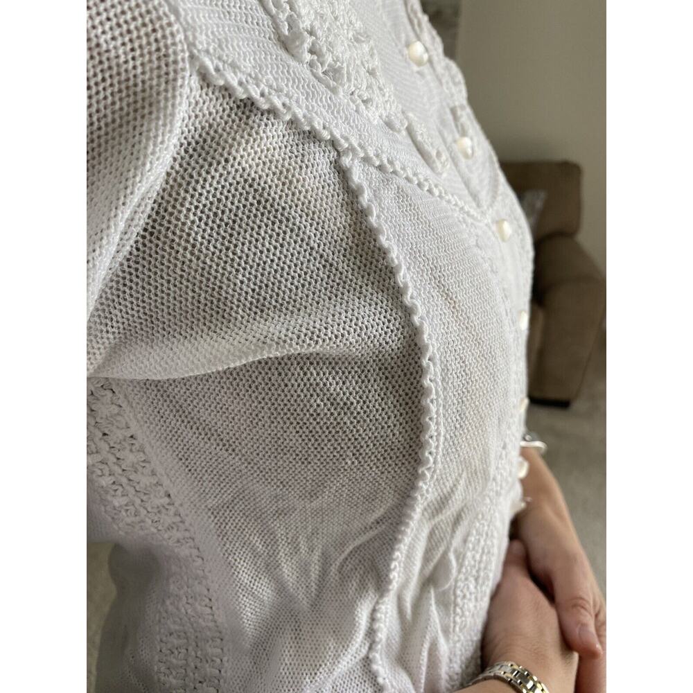 Bandolino women's cardigan, in a romantic style.100% cotton 8 - Picture 11 of 12